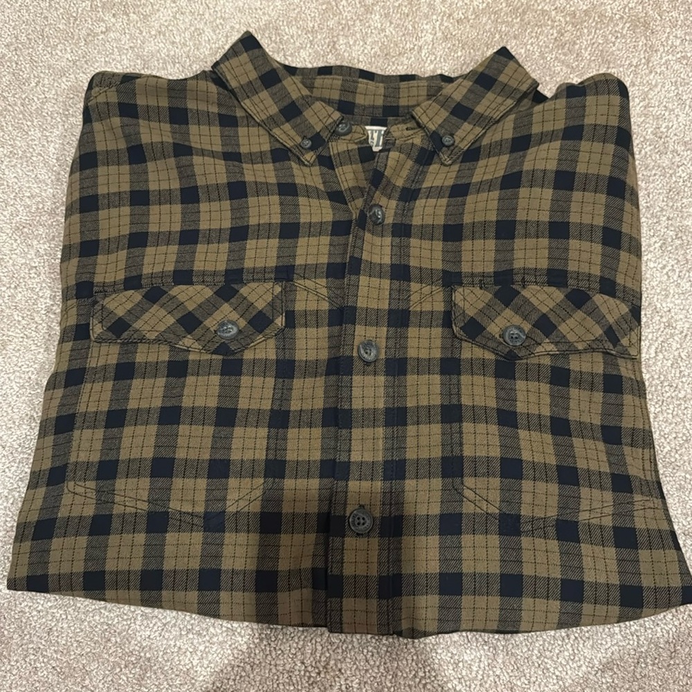 DULUTH TRADING MIDWEIGHT FLANNEL